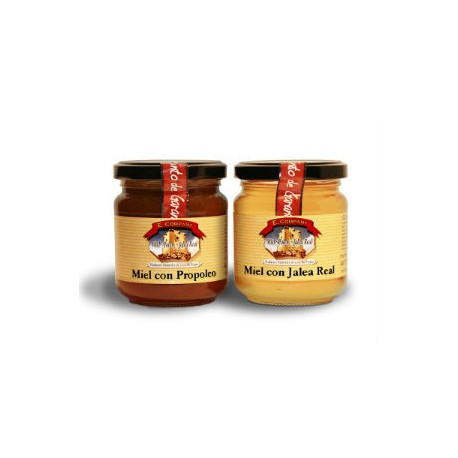 Honey with propolis - Jar 250 gr