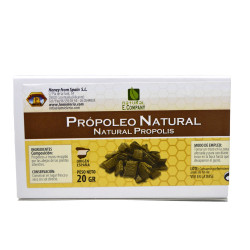 Propoleo natural masticable