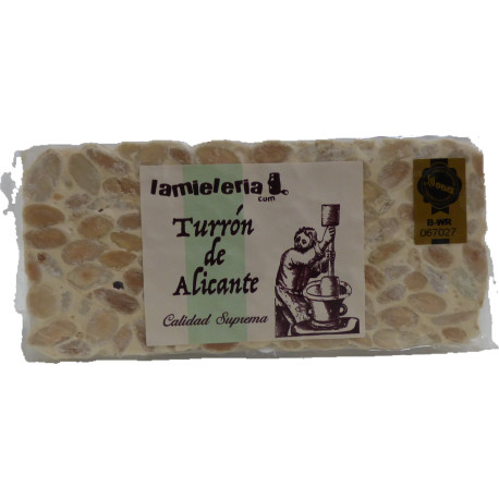 Turrón duro de Alicante - 300 gramos