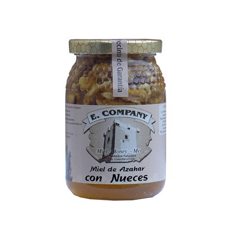 Honey of Orange blossom with Nuts 500grs