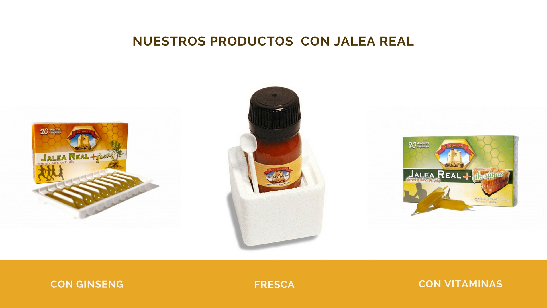 Comprar Productos con Jalea Real Natural