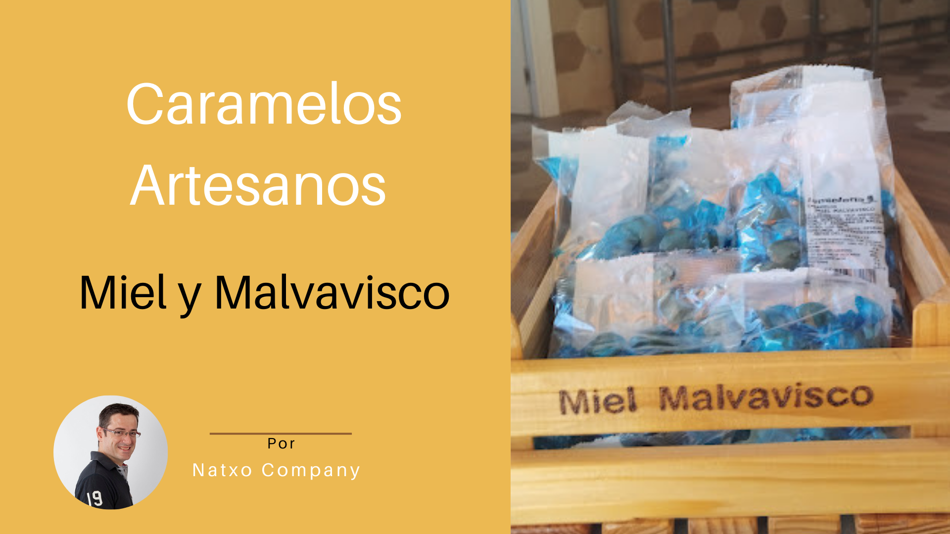 Caramelos Artesanos de Miel y Malvavisco