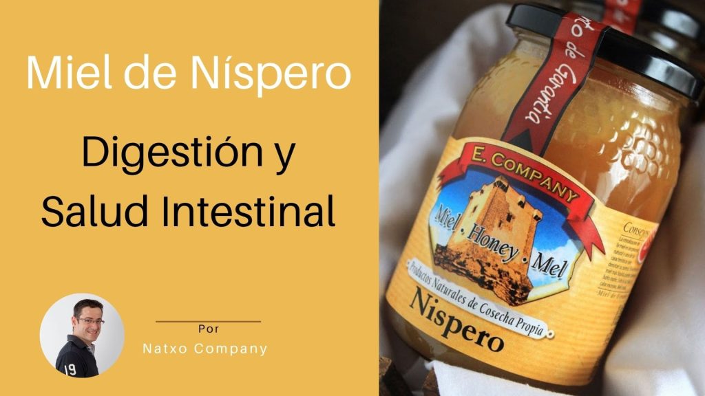 miel de nispero digestion beneficios