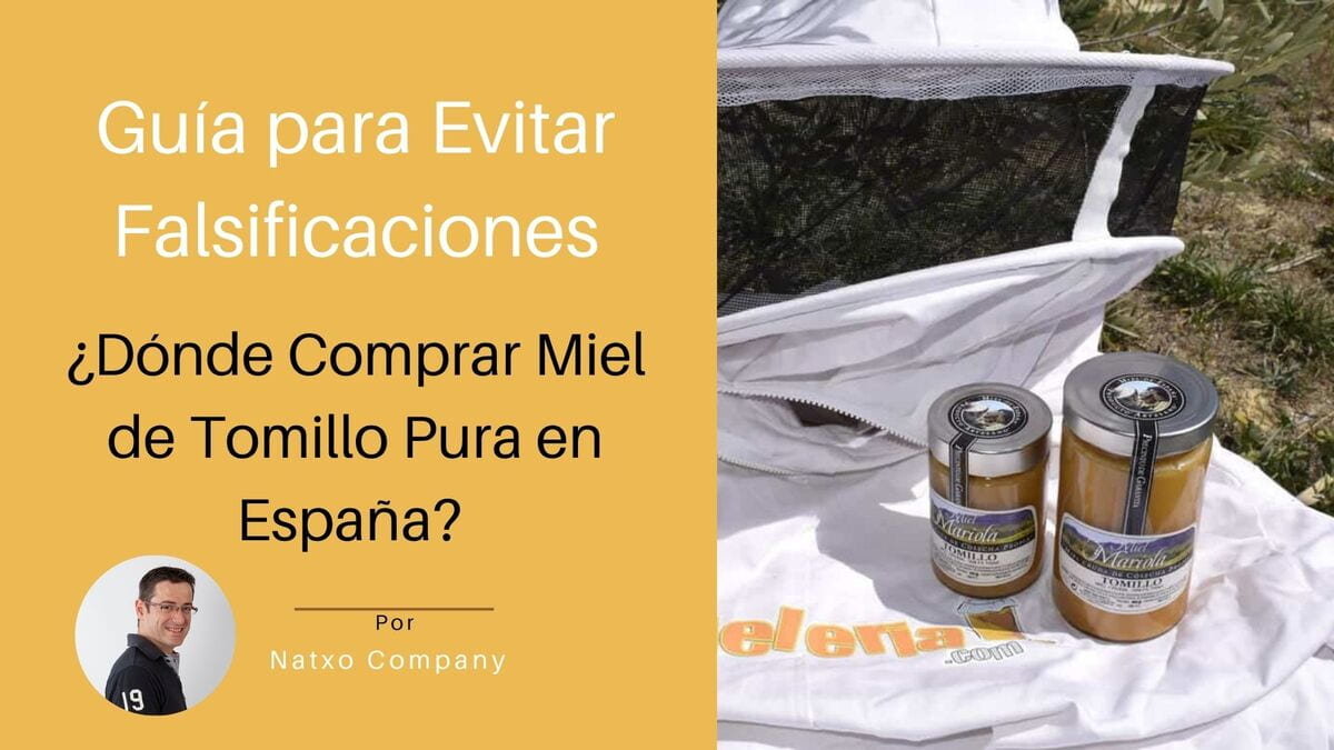 donde comprar miel de tomillo pura en espana