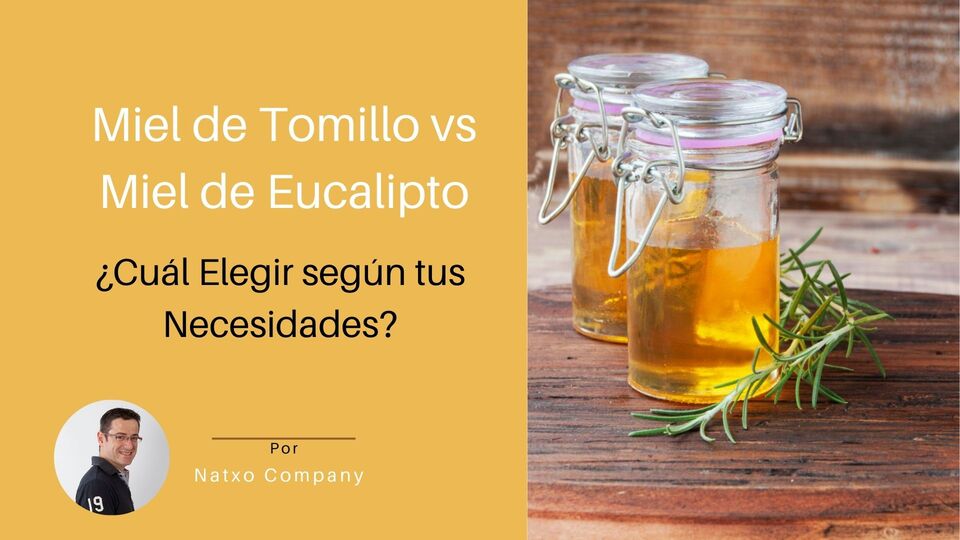 miel de tomillo vs miel de eucalipto