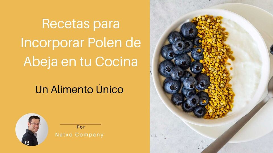 recetas con polen de abeja