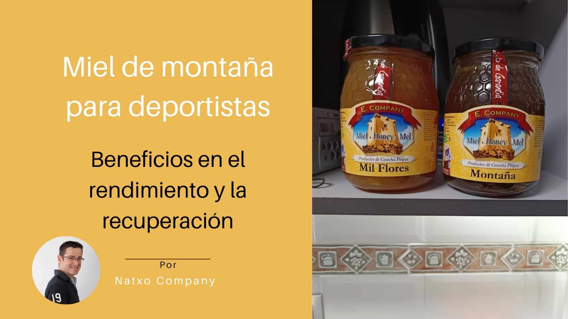 Miel de montaña para deportistas