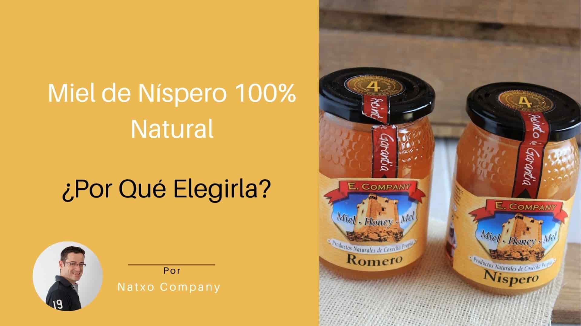 miel de nispero natural