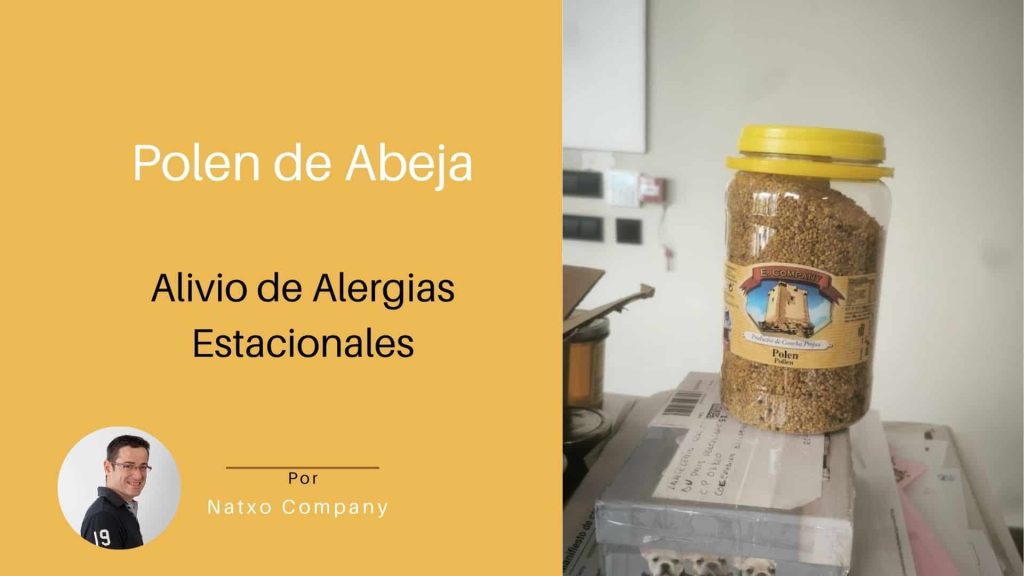 Polen de abeja y alergias