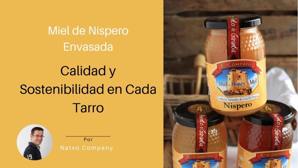 miel de nispero envasada